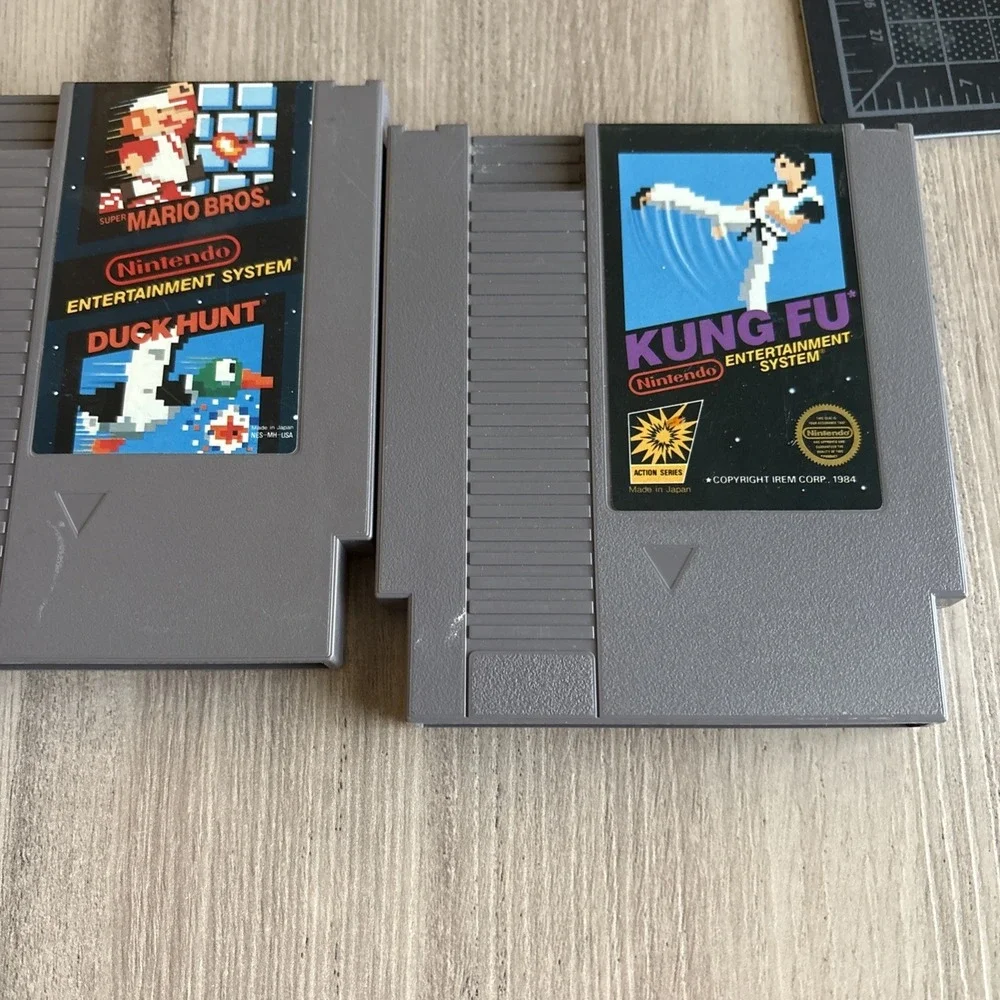 Lot Of 3 NES Nintendo Games Home Alone 2, Super Mario/Duck Hunt, King Fu Tested!